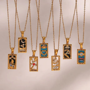 Colorful Tarot Necklaces