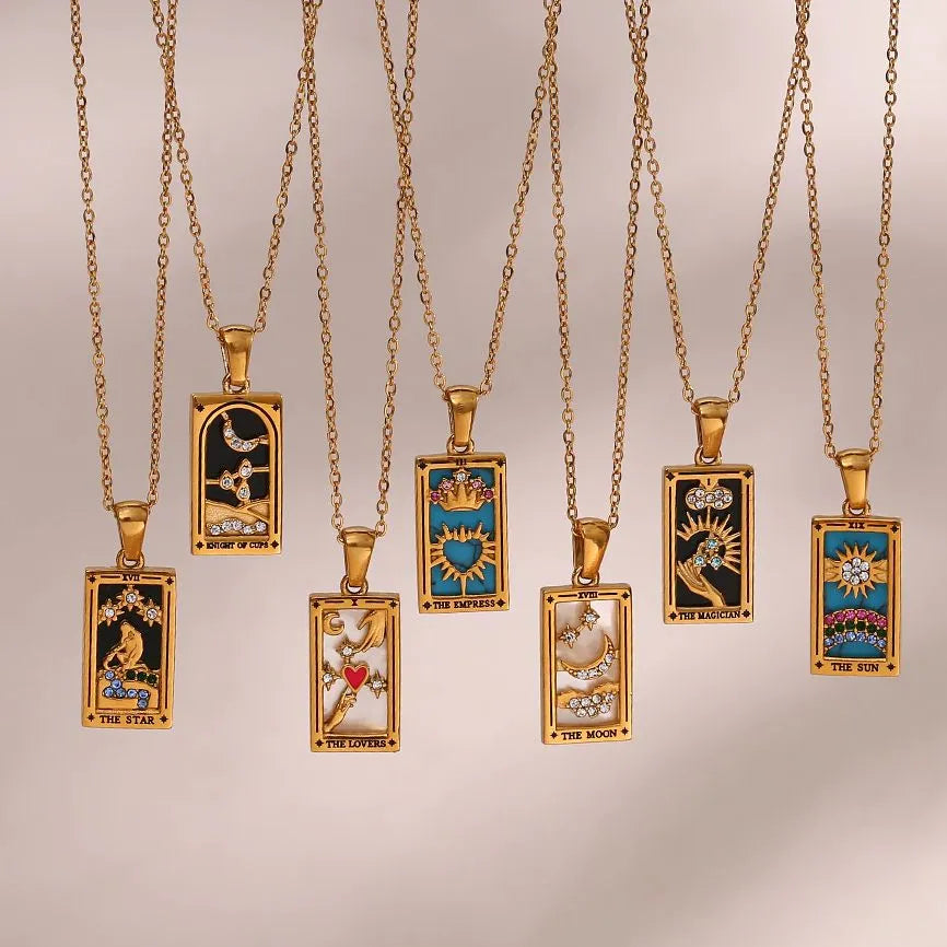 Colorful Tarot Necklaces