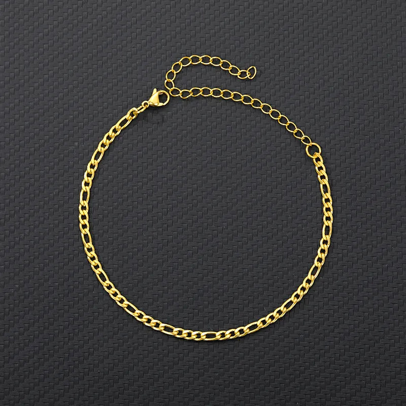 Vintage Stainless Steel Anklet