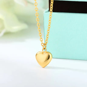 Stainless Steel Heart Necklace