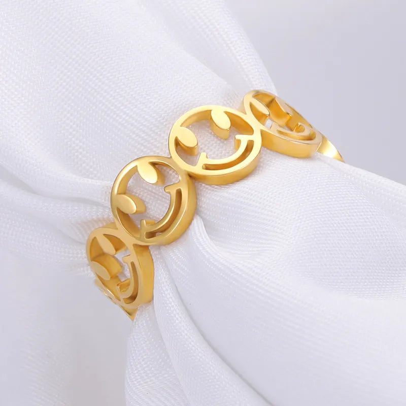 Couple Smiley Face Ring