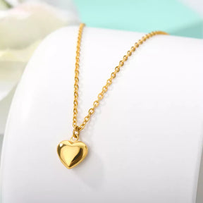 Stainless Steel Heart Necklace