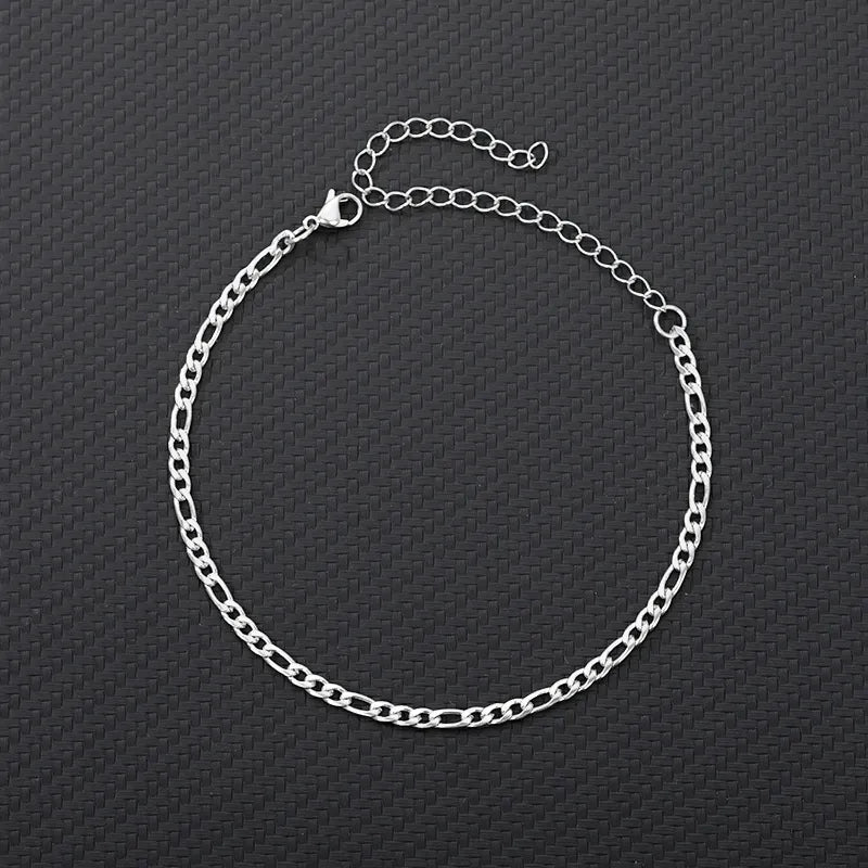 Vintage Stainless Steel Anklet