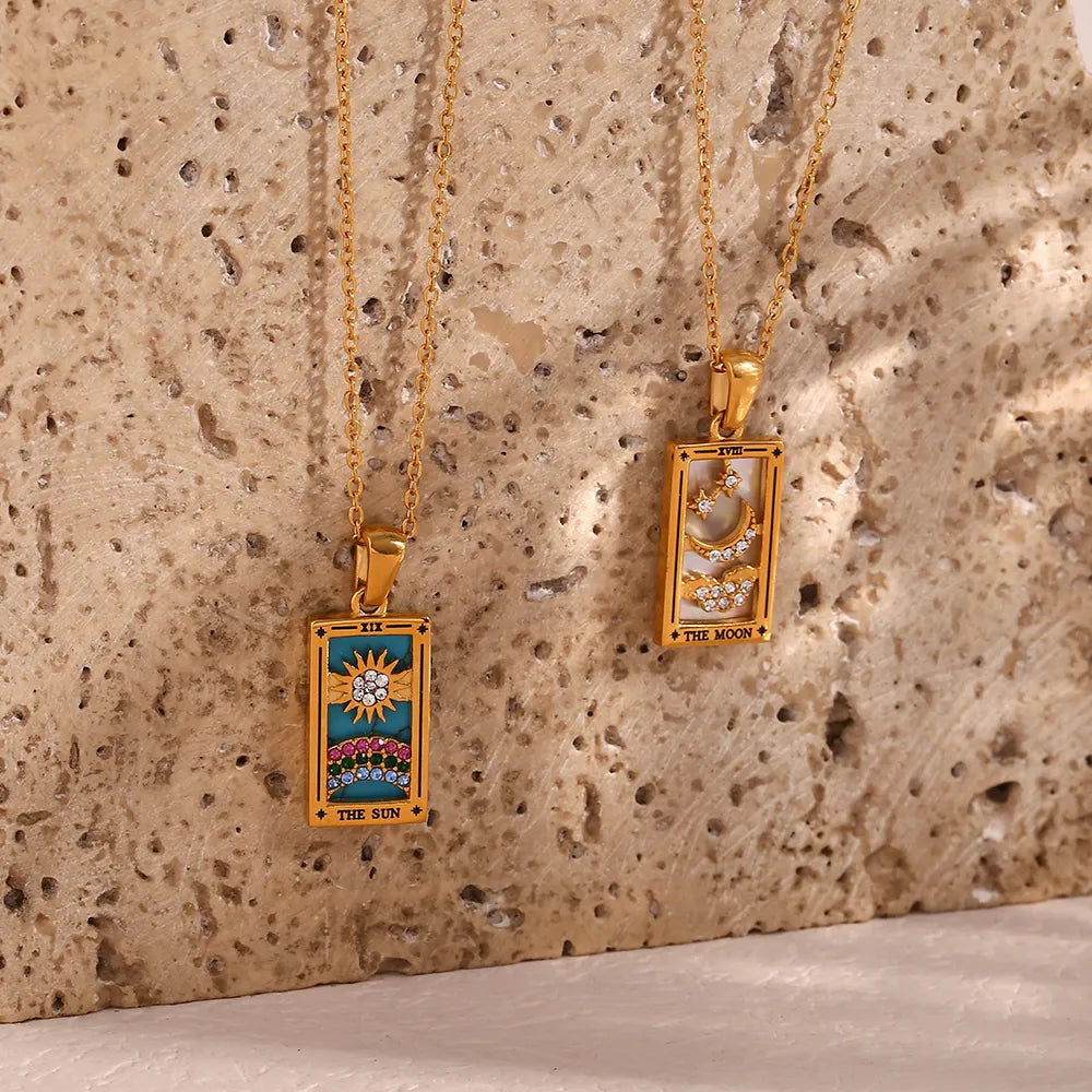 Colorful Tarot Necklaces