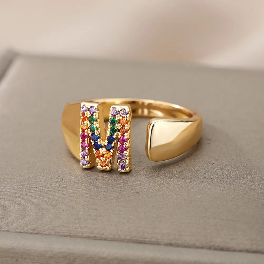 Rainbow Initial Rings