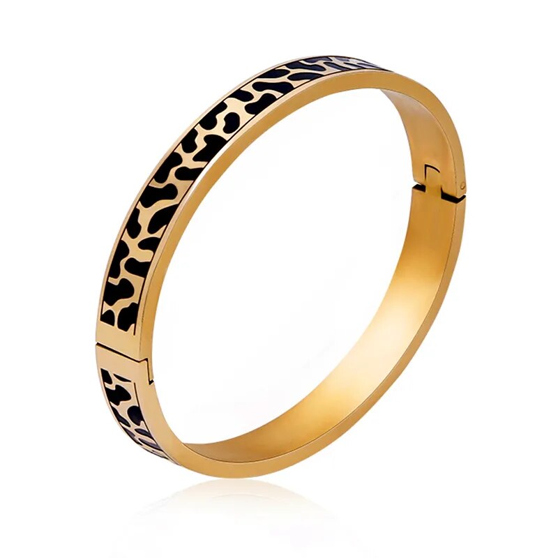 Leopard Print Bangle