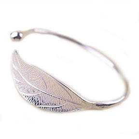 Leaf Silver Plated Bracelet